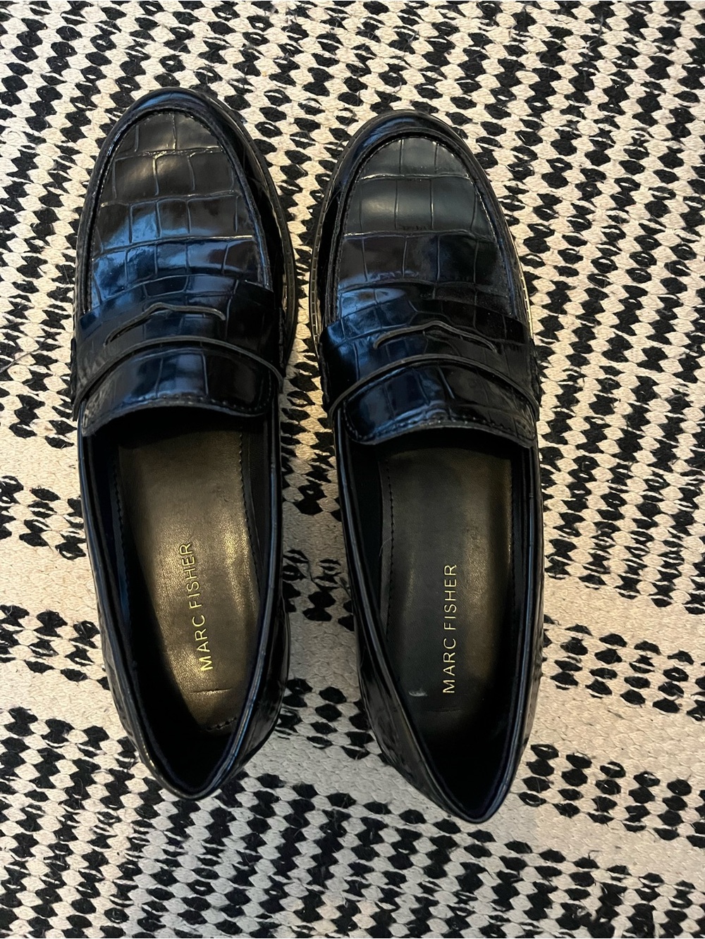 Black Loafers Women’s 8.5